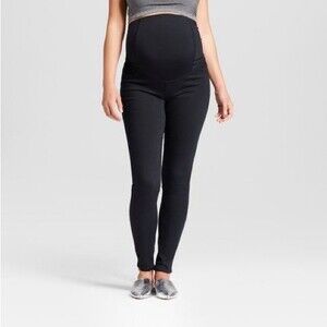 Isabel Maternity Black Skinny Jeans Size L